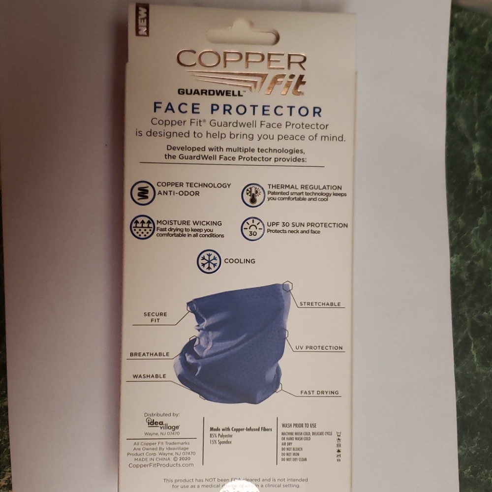 NIB☆ Copper Fit Face Protector - Picture 2 of 2